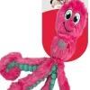 Kong Wubba Octopus Squeak and Plush Dog Toy - Assorted - Small