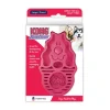 Kong Zoom Groom Grooming and Massaging Dog Brush - Raspberry
