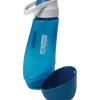 Kurgo Gourd 2-in-1 Travel Water Bottle Feeder and Detachable Portable Pet Bowl