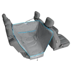 Kurgo Half Hammock Water-Resistant Bench Car Seat Cover - Heather Gray