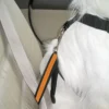 Kurgo Seat Belt Tether Car Seat Securer with Carabiner clip