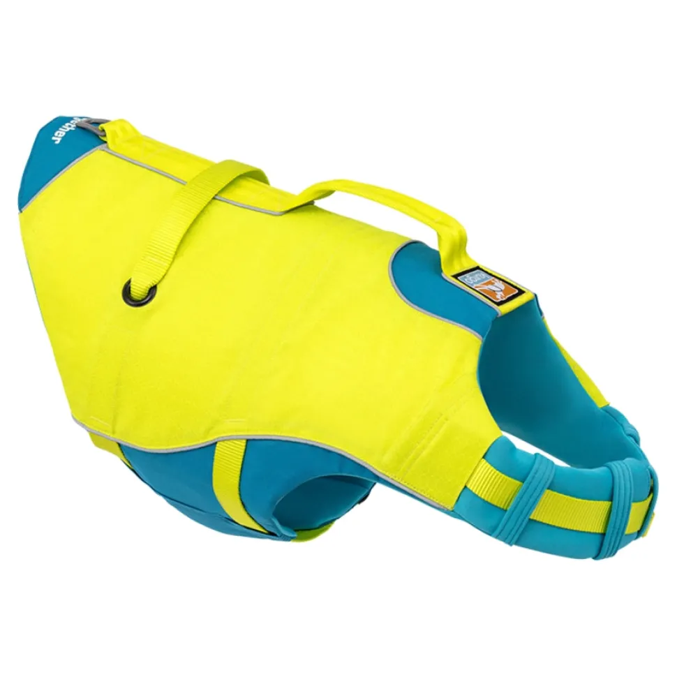 Kurgo Surf N' Turf Reflective Dog Life Jacket with Rescue Handle