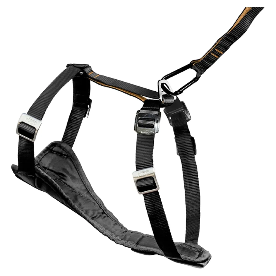 Kurgo Tru-Fit Enhanced Strength No-Pull Smart Dog Harness - Black