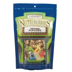 Lafeber's® Popcorn Nutri-Berrie Treats for Parakeet, Cockatiel, Lovebird & Conure - 4 Lbs