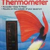 LCR Hallcrest Liquid Crystal Vertical Aquarium Thermometer - Small