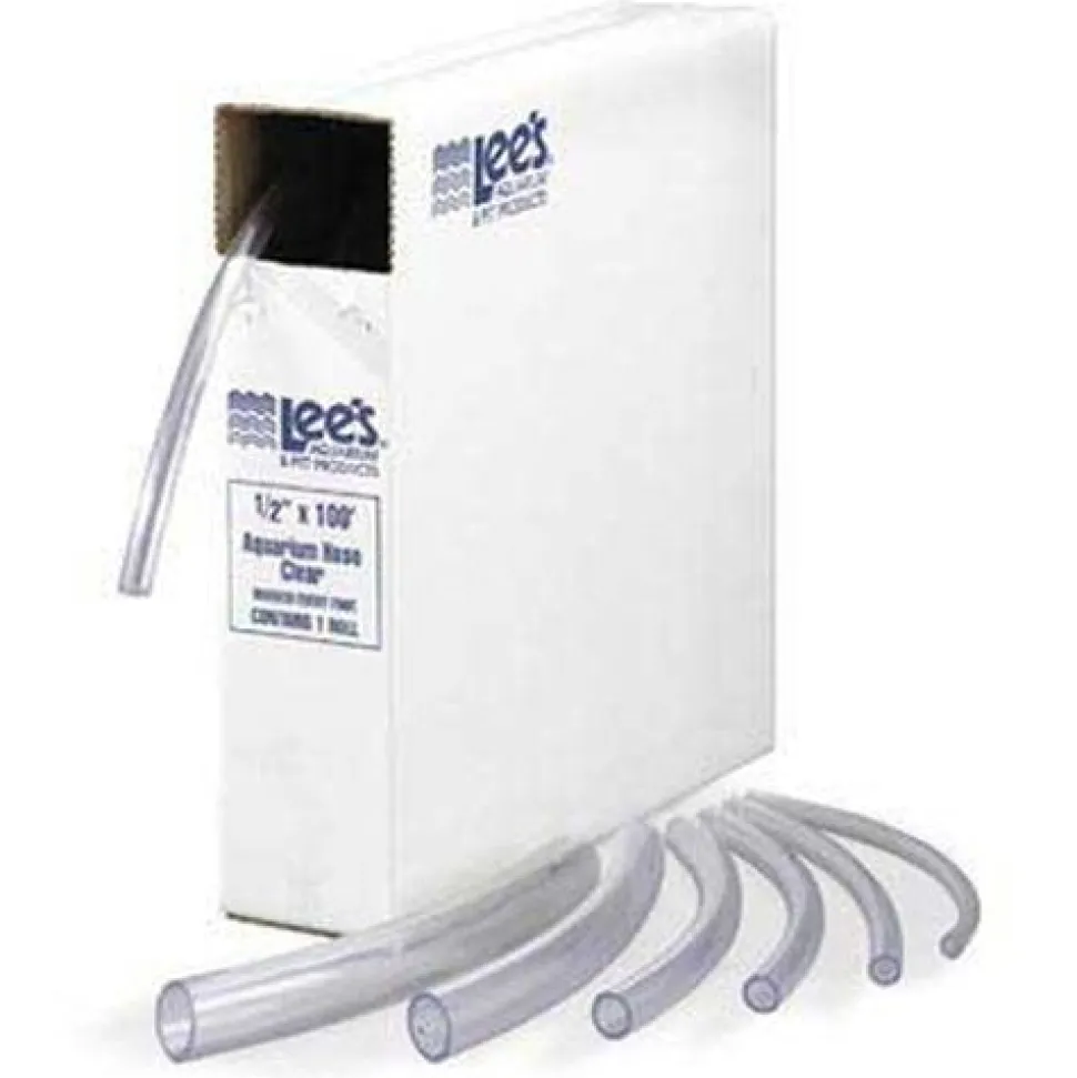 Lee's Aquarium Tubing - Clear - 1/2" x 50' - Sold by the Foot - 50 Feet