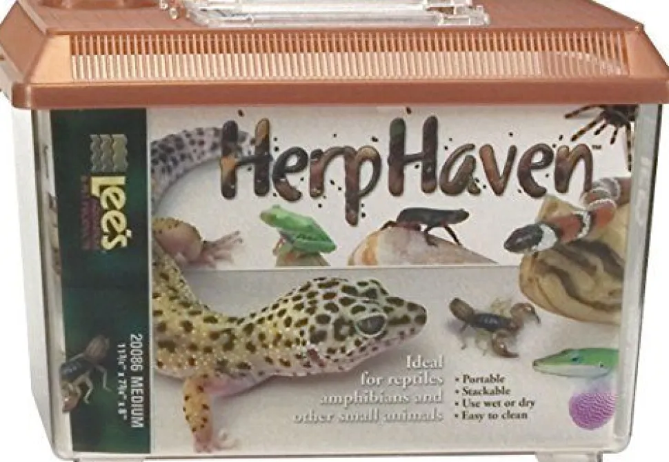 Lee's Rectangular HerpHaven - Medium - Pack of 6