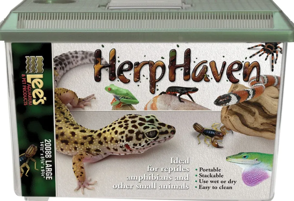 Lee's Rectangular HerpHaven - Large - Pack of 4