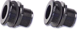Lifegard Aquatics Double Threaded Bulkhead - 3/4"