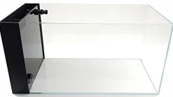 Lifegard Aquatics Low Iron Ultra Clear Aquarium with Built-In Side Filter - 3.8 gal