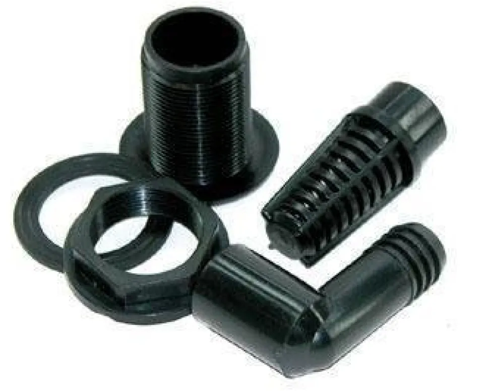Lifegard Aquatics Slip Bulkhead Fitting Kit - 3/4"