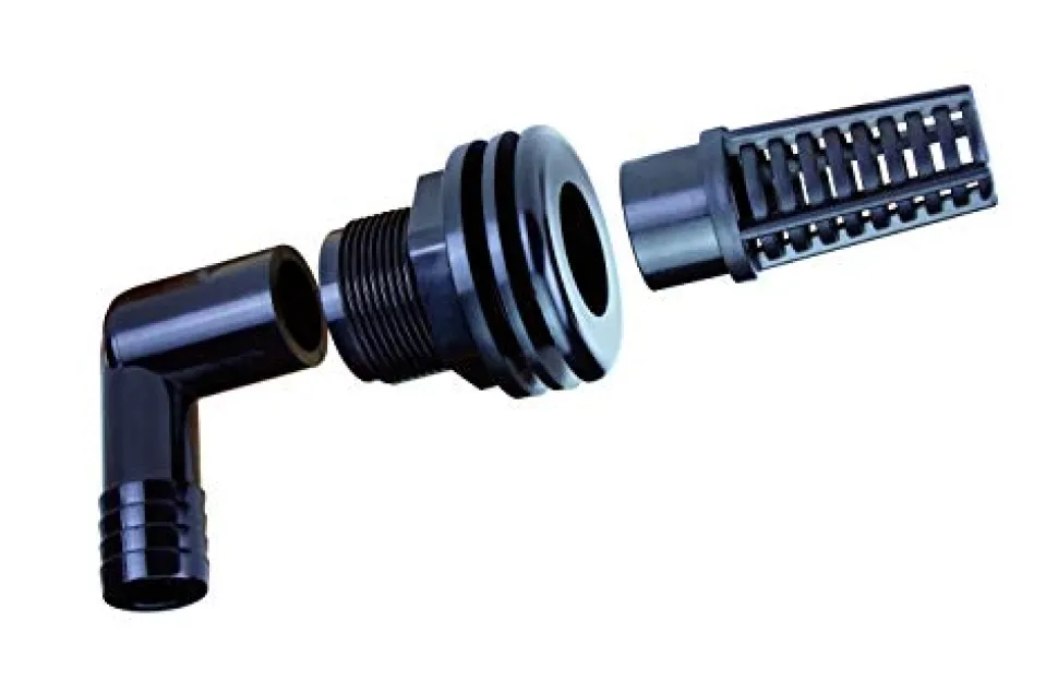 Lifegard Aquatics Slip Bulkhead Fitting Kit - 1"