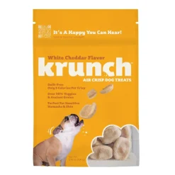LIQ USA Krunch White Chedder Biscuits and Crunchy Dog Treats - 3.25 Oz