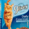 9Lives Daily Essentials Chicken Beef and Salmon Dry Cat Food - 12 Lbs