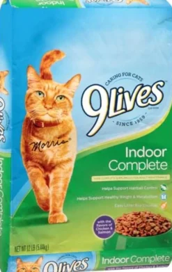 9 Lives Indoor Complete Dry Cat Food