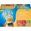 9 Lives Poultry and Beef Favorites Variety Pack Canned Cat Food