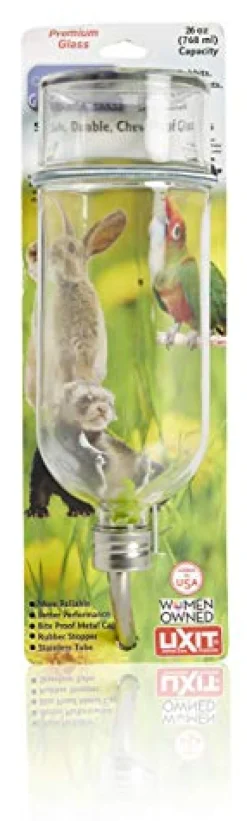 Lixit Chew Proof Glass Bottle - 26 oz