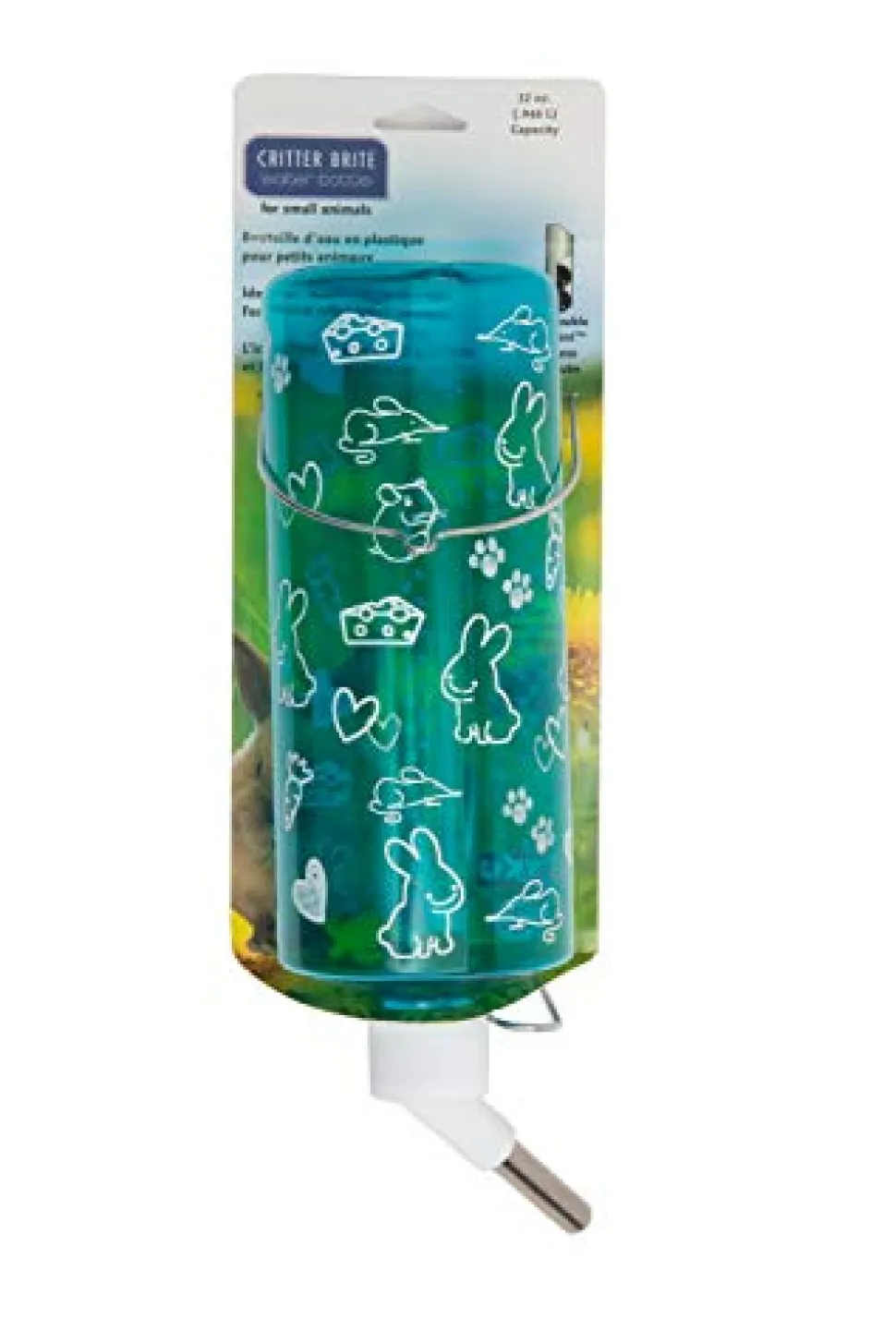 Lixit Critter Brites Deluxe Bottle - 32 fl oz