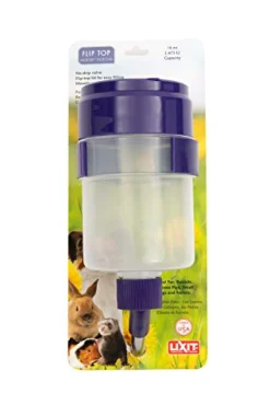Lixit Quick Lock Flip Top Water Tank with Valve - 16 fl oz