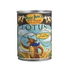 Lotus Grain-Free Juicy Beef Shank Stew Canned Dog Food - 12.5 Oz - Case of 12