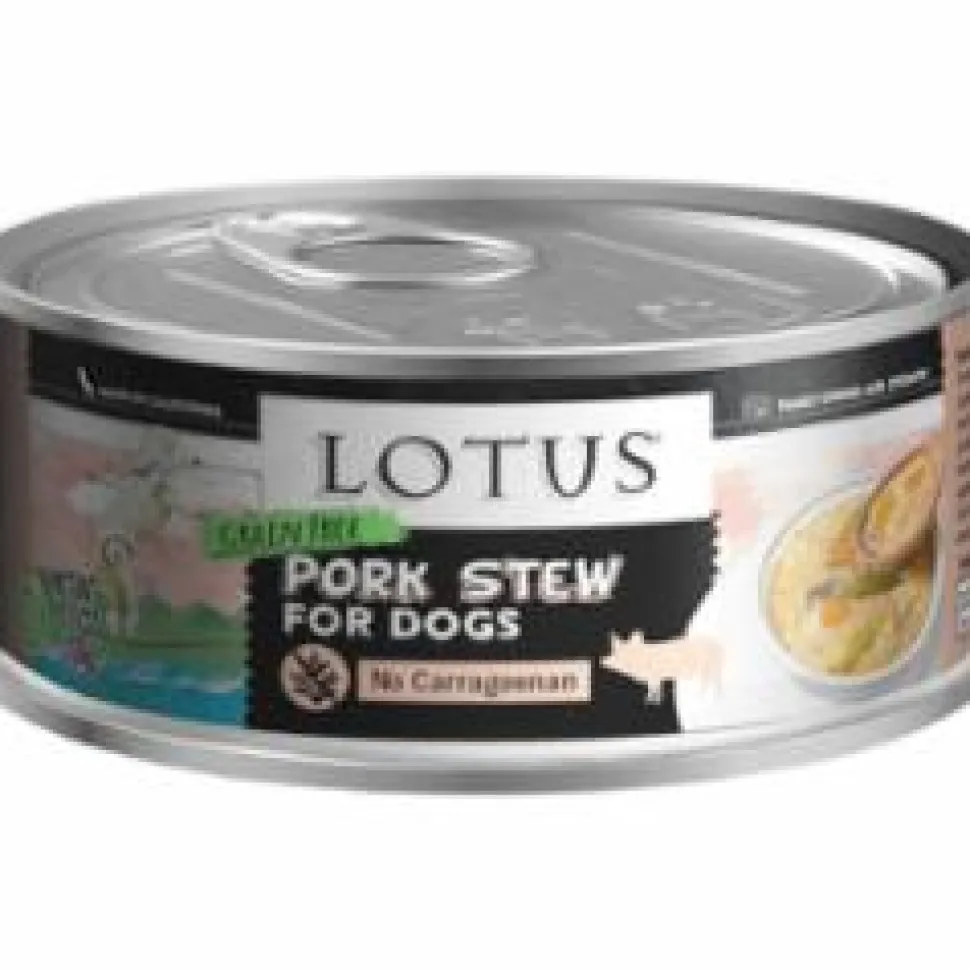 Lotus Grain-Free Just Juicy Pork Shoulder Stew Canned Dog Food - 5.5 Oz - Case of 24