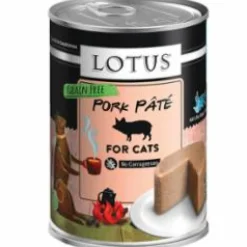 Lotus Pate Grain-Free Pork Canned Cat Food - 12.5 Oz - Case of 12