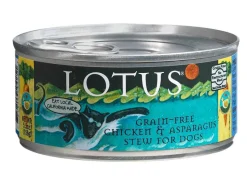 Lotus Stew Grain-Free Chicken Asparagus Stew Canned Dog Food - 5.5 Oz - Case of 24