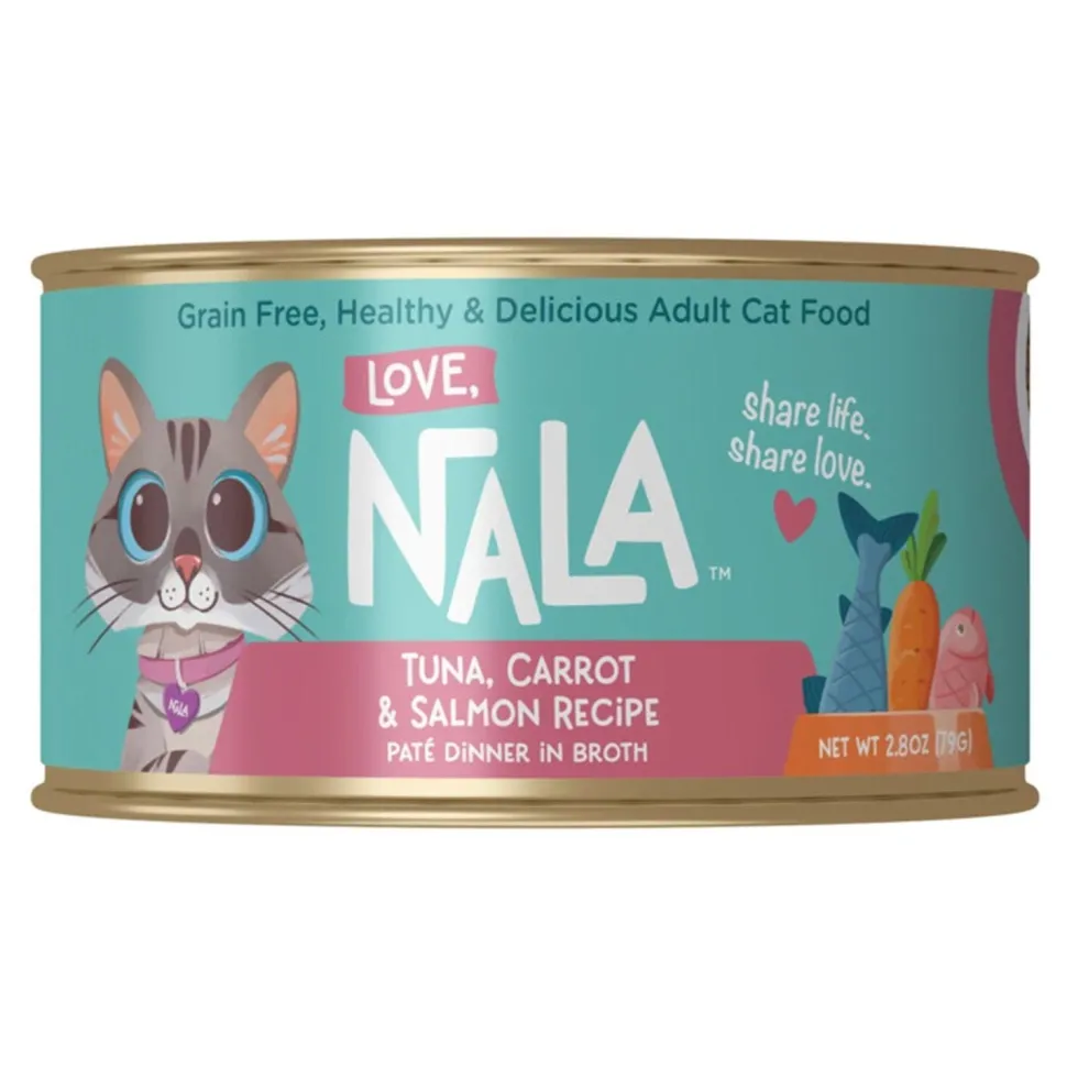 Love Nala Tuna and Salmon Flaked Canned Cat Food - 2.8 Oz - Case of 12