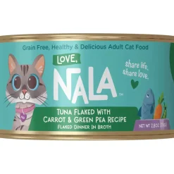 Love Nala Tuna Carrot and Peas Flaked Canned Cat Food - 2.8 Oz - Case of 12