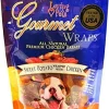Loving Pets Gourmet Wraps with Glucosamine & Chondroitin Natural Dog Chews - Sweet Potato and Chicken - 8 Oz