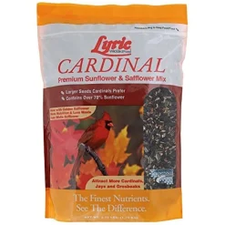 Lyric Cardinal Sunflower & Safflower Mix Wild Bird Food - 3.75 Lbs - 8 Pack