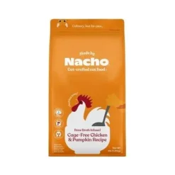 Made by Nacho Bone Broth Infused Chicken and Pumpkin Dry Cat Food - 4 Lbs