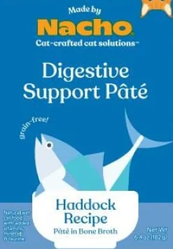 Made by Nacho Grain-Free Digestive Support Herring in Bone Broth Wet Cat Food - 6.4 Oz - Case of 12