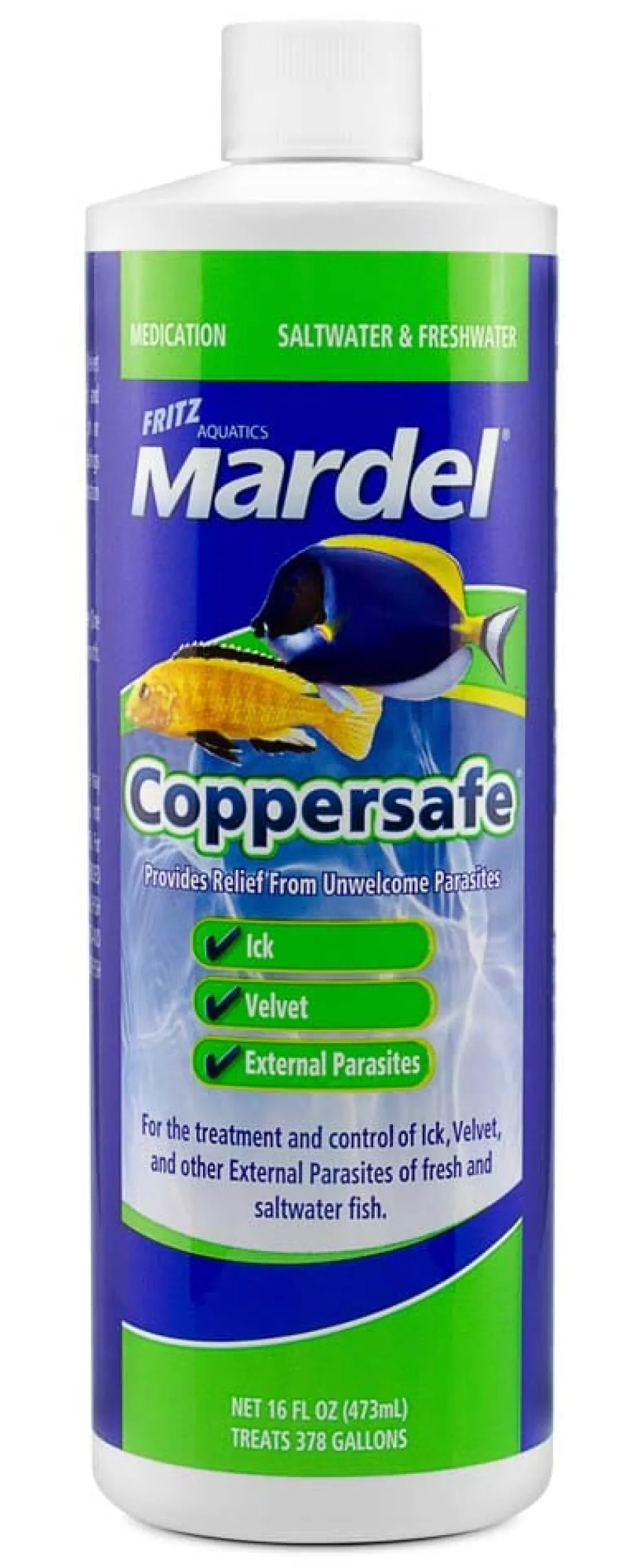 Mardel Coppersafe Chelated Copper Treatment - 16 fl Oz
