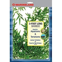 Marineland Bamboo Plastic Aquarium Plant - 3 Ft