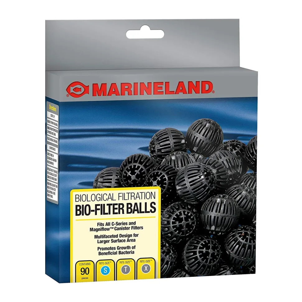 Marineland C-Series Canister Bio-Filter Balls Aquarium Filter Insert - 90 Pack