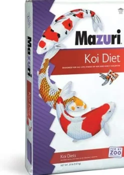Mazuri Koi Pond Nuggets Koi Fish Food - 20 lb Bag