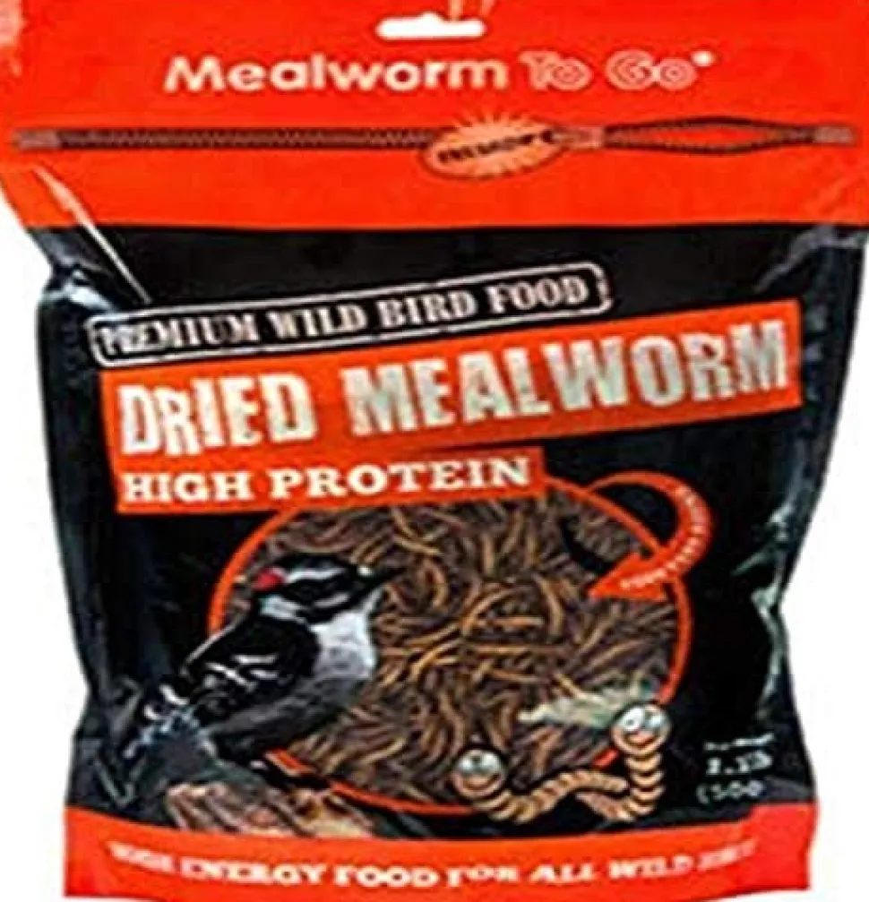 Mealworm To Go Dried Mealworms Wild Bird Food - 1.1 Lb
