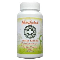 Meowijuana Catnip Honeysuckle Bubbles - 5 Oz