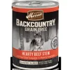 Merrick 'Backcountry' Grain-Free Campfire Beef Stew Canned Dog Food - 12.7 oz Cans - Case of 12