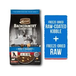 Merrick Backcountry Hero's Banquet Grain-Free Raw-Infused Beef and Turkey Dry Dog Food