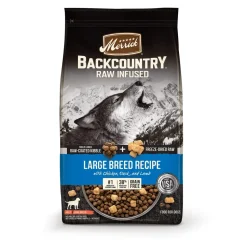 Merrick 'Backcountry' Large Breed Dry Dog Food - 10 lb Bag