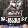 Merrick Backcountry Puppy Grain-Free Raw-Infused Chicken and Salmon Freeze-Dried Dog Food - 4 Lbs