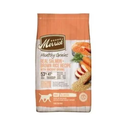 Merrick Classic Canine Salmon + Brown Rice with Healthy Ancient Grains Dry Dog Food with Healthy Grains - 4 lb Bag