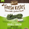 Merrick Fresh Kisses Coconut Oil and Botanicals X-Small Brush Dog Dental Chews - Value Box - 78 Count - 24 Oz