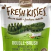 Merrick Fresh Kisses Coconut Oil and Botanicals Large Brush Dog Dental Chews - 4 Count - 6.5 Oz