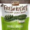 Merrick Fresh Kisses Coconut Oil and Botanicals Large Brush Dog Dental Chews - 7 Count