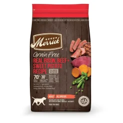 Merrick Grain-Free Bison Beef & Sweet Potato Dry Dog Food - 22 lb Bag