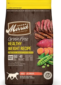 Merrick Grain-Free Healthy Weight Dry Dog Food - 4 lb Bag