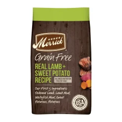 Merrick Grain-Free Lamb and Sweet Potato Dry Dog Food - 22 Lbs